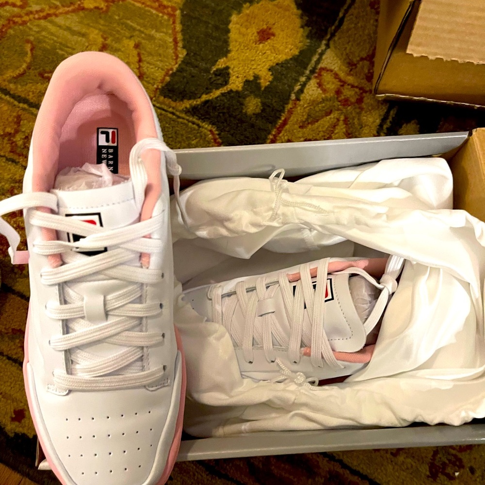 FILA Leather low top sneakers